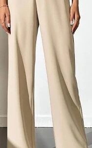Women Beige Color Trouser Size S