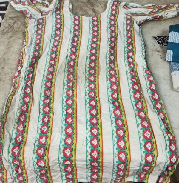 Multicolour Printed Kurta For Women Size M
