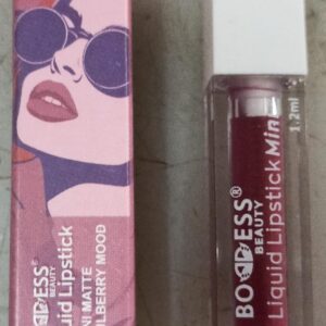 Bodice Liquid Lipstick Mini Matte Mulberry Mood 1 Point 2 Ml