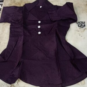 Purple Colour Top For Women Size M