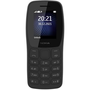Nokia 105 Classic Single Sim Keypad Phone With Built In Upi Payments Long Lasting Battery Wireless Fm Radio Charger In Box Charcoal Imei 350960977880237