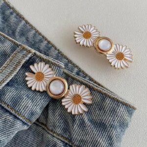 2Pcs Floral Clothing Adjuster