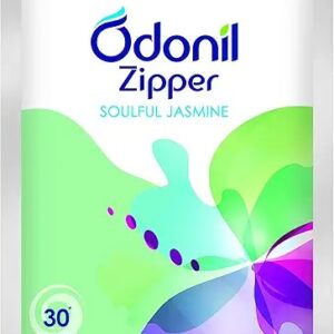 Odonil Bathroom Air Freshener Zipper Soulful Jasmine 10 G