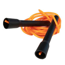 Orange And Black Color Skipping Rope