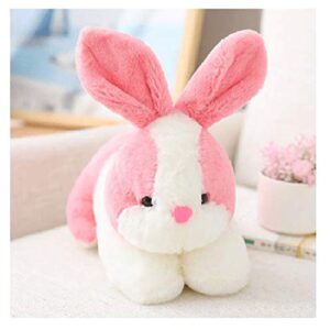 Tickles Rabbit Soft Stuffed Plush Animal Toy For Kids Boys Girls Color Pink White Size 26 Cm