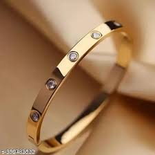 Gold Bracelet For Love Titanium Stainless Steel Bangle Screw Bracelet