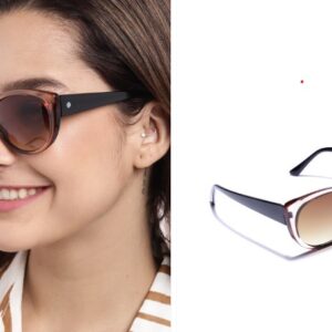 Carlton London Women Rectangle Sunglasses With Uv Protected Lens Cl175