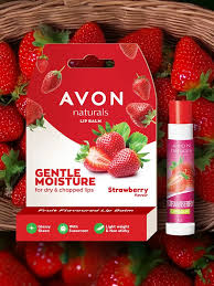 Avon Naturals Lip Balm Strawberry 4 Point 5Gm