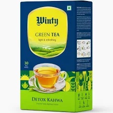 Winty Green Tea Detox Kahva 30 Tea