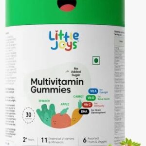 Little Joys Multivitamin Gummies Natural Strawberry Flavour 60N