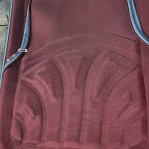Nylon Maroon Colour Trolley Bag Large Without Ean