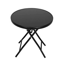 Foldable Round Wooden Table