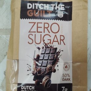Ditch The Guilt Zero Sugar Chocolate Dutch Truffle 40Gm