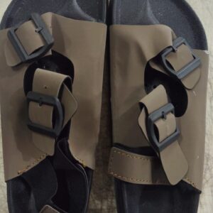 Sandal For Men Colour Black And Brown Size 40