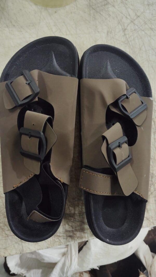 Sandal For Men Colour Black And Brown Size 40
