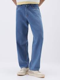 Jeans For Men Colour Light Blue Size 32