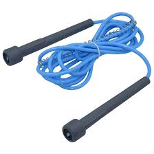 Polyester Rope Blue Gym Skipping Rope