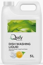 Qssi Dishwashing Liquid Lemon 5Ltr