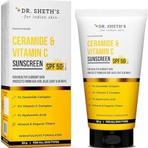 Dr Point ShethS Ceramide Vitamin C Sunscreen 50Gm