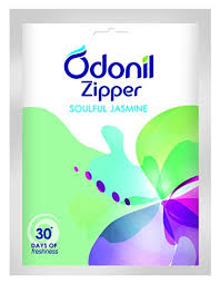 Odonil Bathroom Air Freshener Zipper Soulful Jasmine 10 G