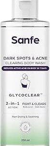 Sanfe Dark Spots Acne Clearing Body Wash 205Ml