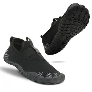 Impakto Barefoot Rooted Comfortable Big Toe Box Gym For Men Color Black Size 7
