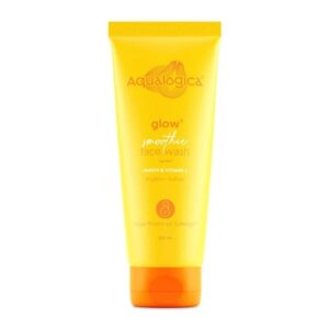 Aqualogic Glow Smoothie Face Wash With Vitamin C And Papaya For Tan Removal 100 Ml