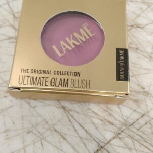 Lakme Ultimate Glam Blush Flushed Shade Pink 4G