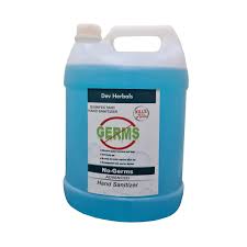 Dev Herbals No Germs Hand Sanitizer Alcohol Based 5 Litres