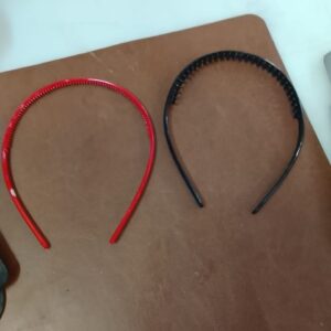 Girls Harband 2 Set Black And Red Colour