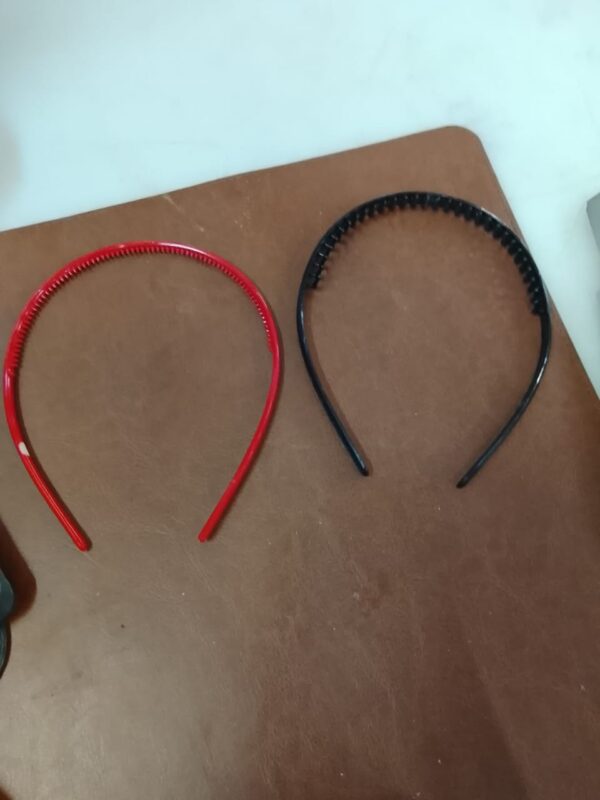 Girls Harband 2 Set Black And Red Colour