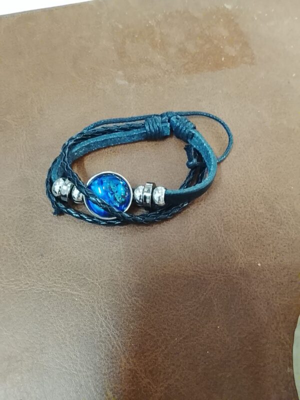 Zodiac Bracelet With A Holographic Zodiac Symbol Charm