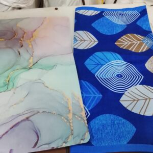 Combo Fridge Top Cover 4 Fridge Mats Multicolour