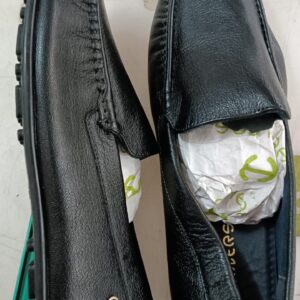 Black Leather Shoes For Men Size 44