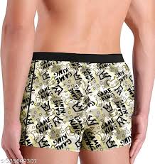 Men Underwear High Quality Premium Printed Underwear Size M