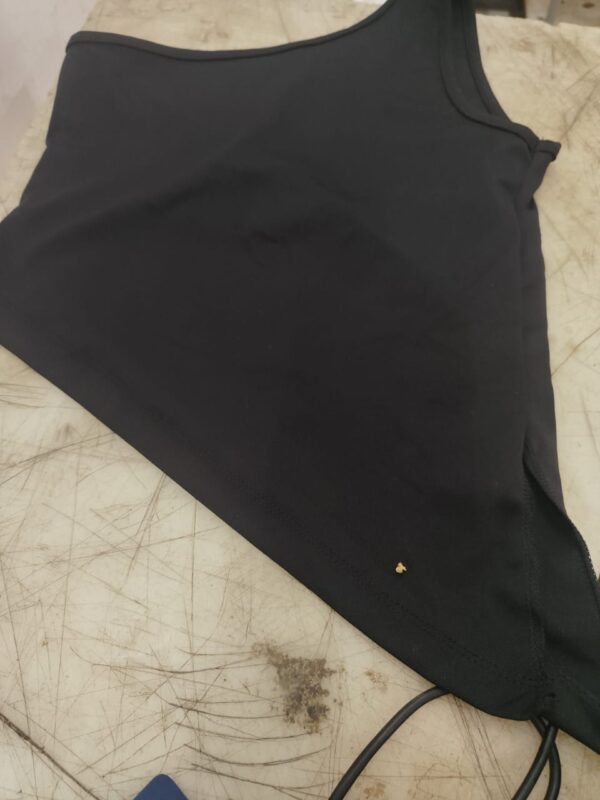 Black Color One Shoulder Top For Women Size Xs