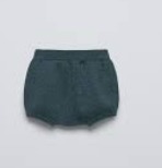 Zara Teal Colour Merino Wool Bloomers For Kids Size 6 To 9 Month
