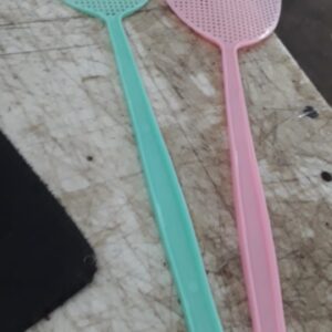 Fly Swatter 17 Point 5Plastic Indoor Durable Long Handle Indoor Outdoor Classroom Office Pack Of 2