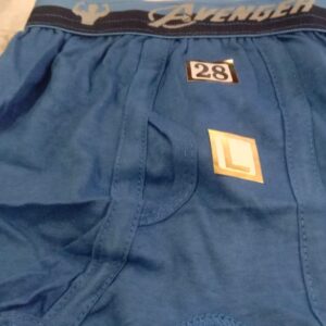 Blue Color Cotton Underwear For Boys Kids Size L