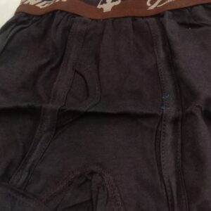 Brown Color Cotton Underwear For Boys Kids Size 28