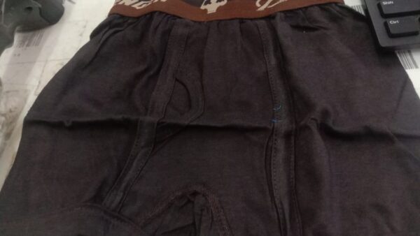 Brown Color Cotton Underwear For Boys Kids Size 28