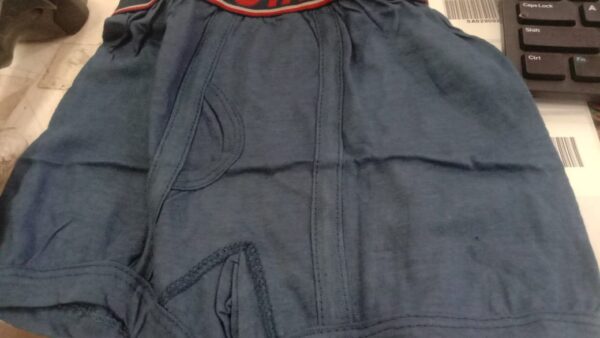 Blue Color Cotton Underwear For Boys Kids Size 28