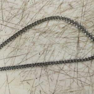 Blue Stainless Steel Zircon Pendant Necklace For Men And Boys