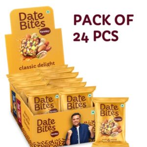 Farmley Date Bites Classic Delight 20G Pack Of 12