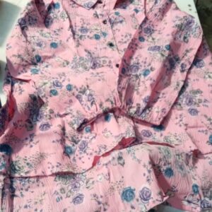 Womens Pink Printed Top Size 3Xl