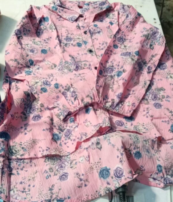 Womens Pink Printed Top Size 3Xl