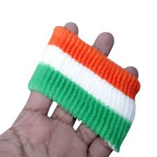 Independence Day Special Indian National Flag Tiranga Wrist Band 1 Pair