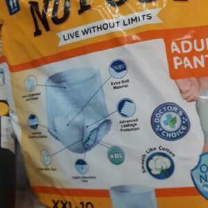 Not Out Adult Pant Diapers 10 Pant Size Xxl