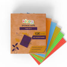 Kopra Dear Sponge Wipes Pack Of 5