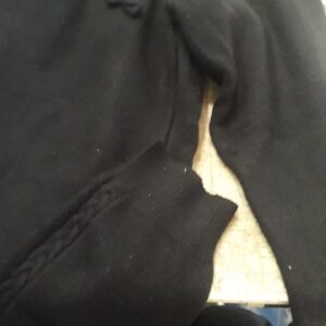 Black Color Woolen Trousers For Women Size L
